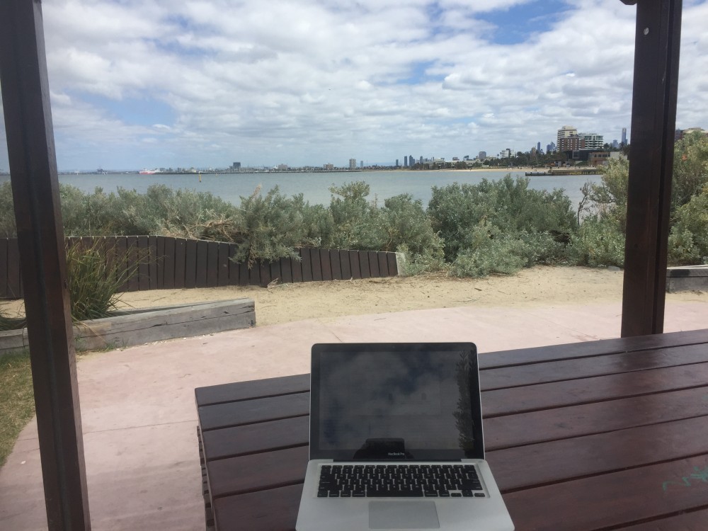 View from my office St Kilda