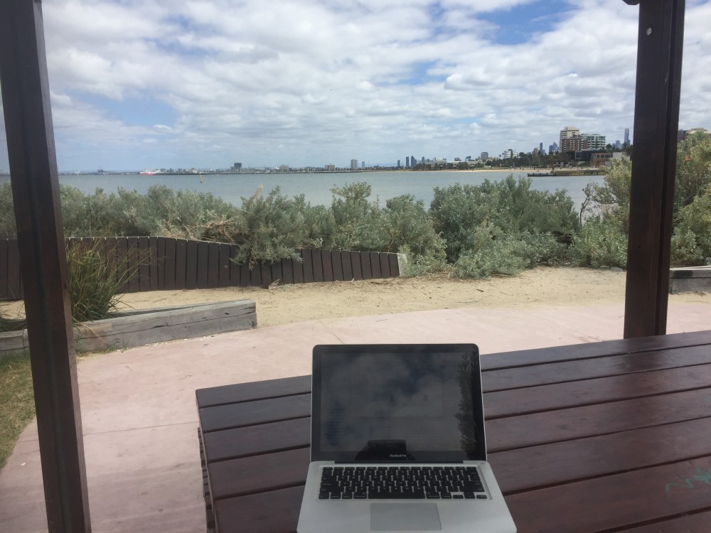 St Kilda beach