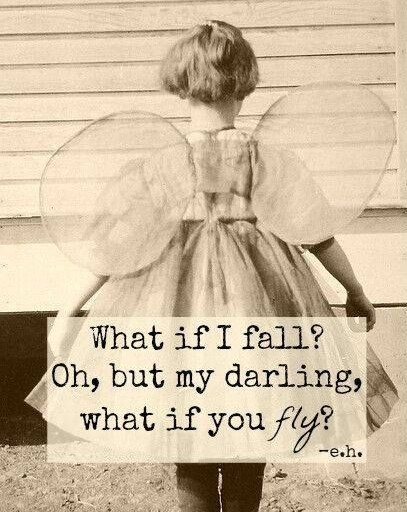 What if you fail? But what if you fly?