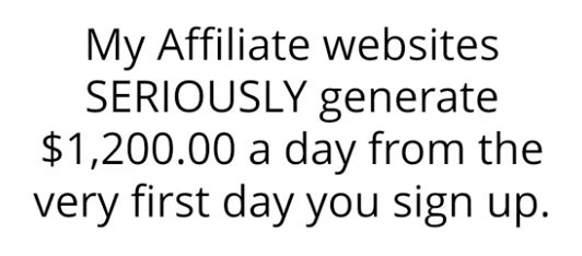 Screenshot from Affiliate Millionaire Club video