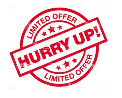 Hurry up! Limited Offer!!