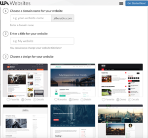 Simple steps to setting up a website