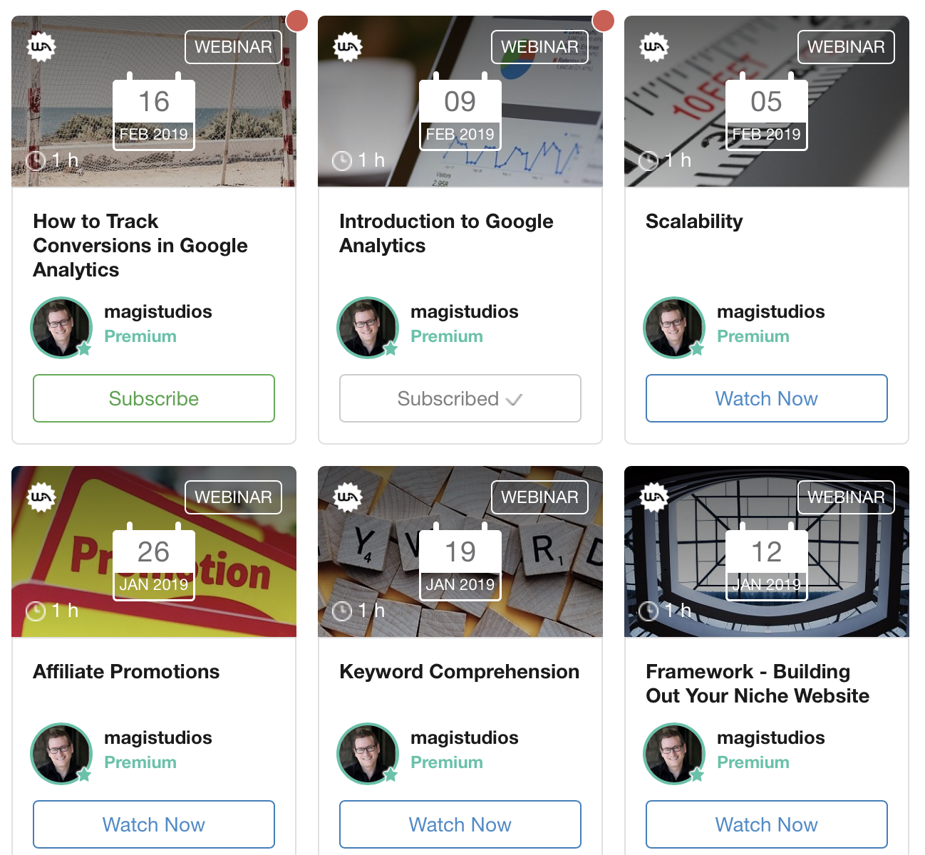 Wealthy Affiliate University weekly live training Wealthy Affiliate University weekly live training